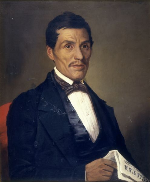 John W. Quinney, 1849